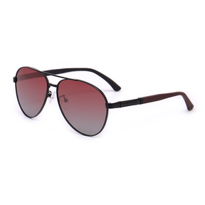 Araceli Aviators Red Sunglasses