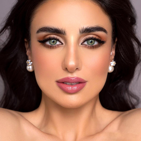 Monet Green Colored Contact Lenses