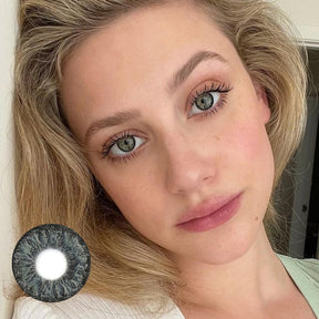 Cocktail Vodka Lime Gray Colored Contact Lenses