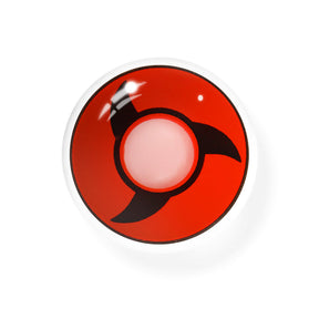 Cosplay NARUTO Mangekyou Red Prescription  Colored Contact Lenses