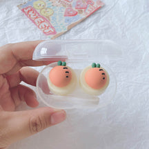 Cute Fruit Colored Contact Lens Case