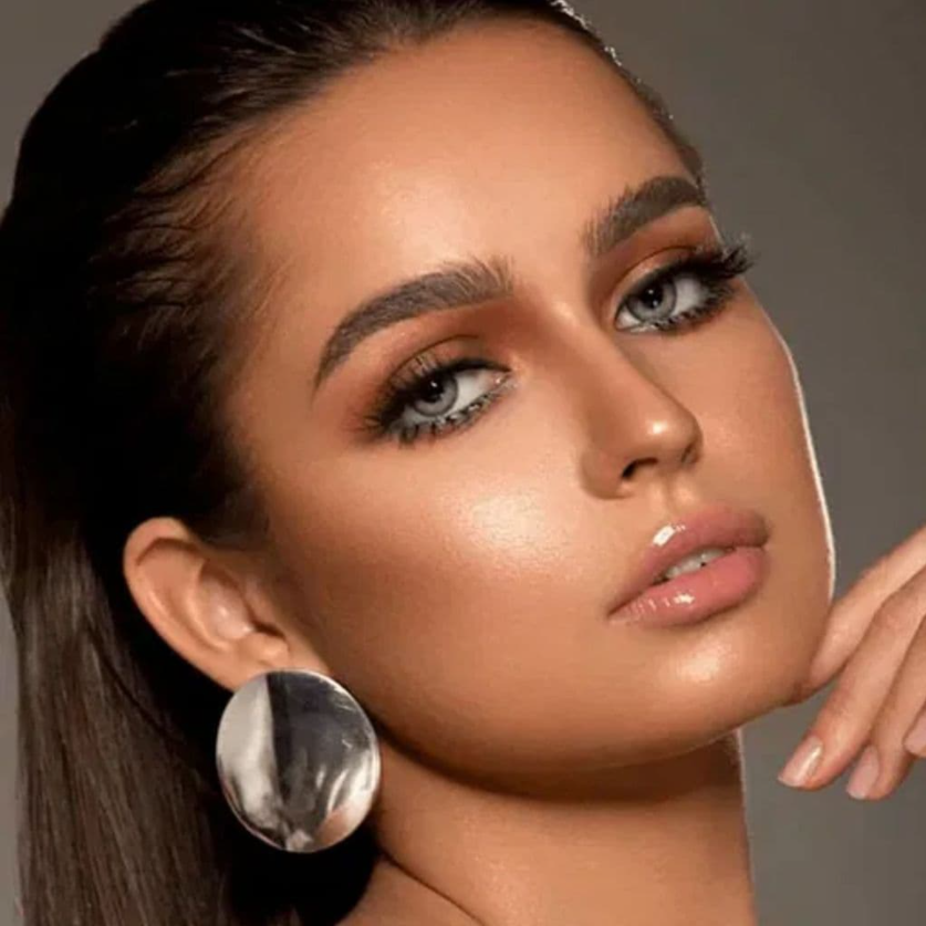 DIAMOND Gray Shadow Colored Contact Lenses