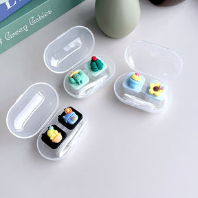 DIY Colored Contact Lens Case