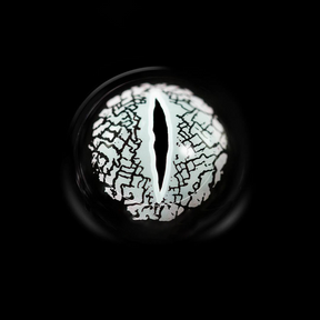 Halloween LizardEye Sliver Colored Contact Lenses