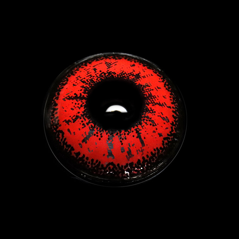 Cosplay ICE Red Prescription Colored Contact Lenses