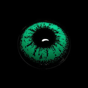Cosplay ICE Green Prescription Colored Contact Lenses