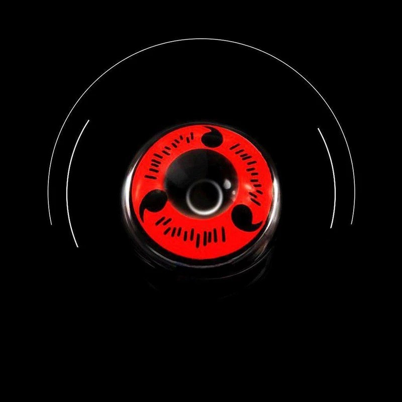 Halloween Red Sasuke Uchiha Colored Contact Lenses