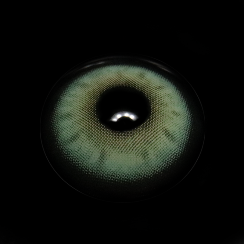 Halo Dark Green Prescription Colored Contact Lenses