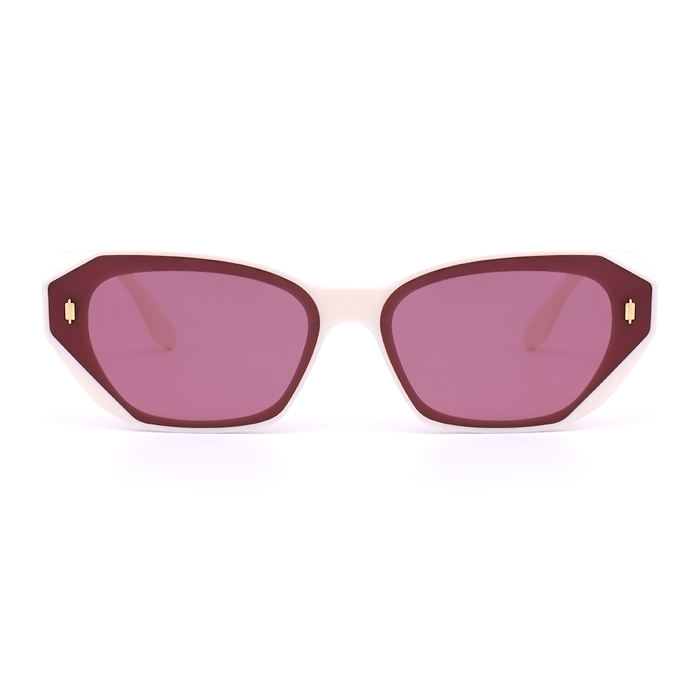 Aline Cat eye Yellow Sunglasses