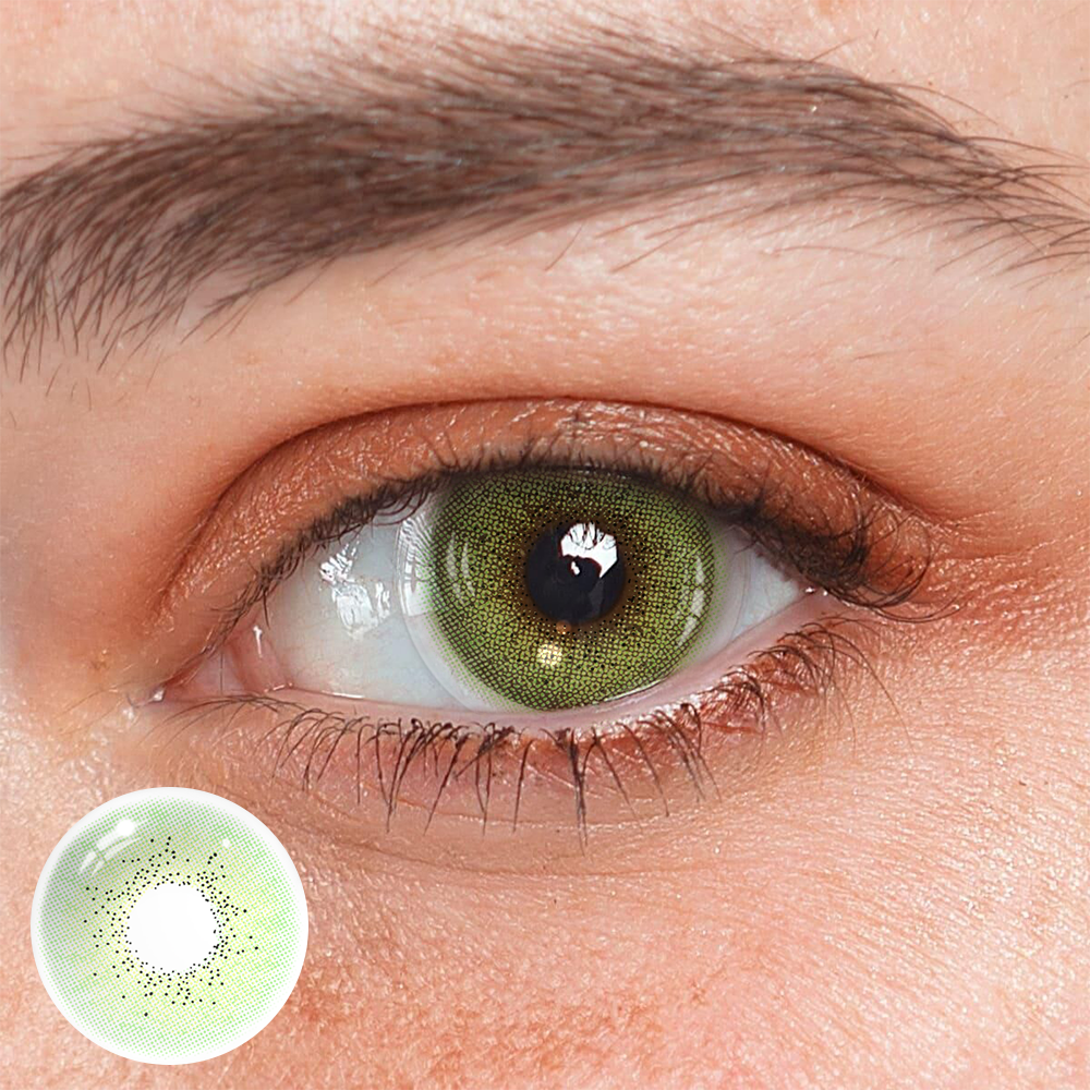 Ocean Green Prescription Colored Contact Lenses