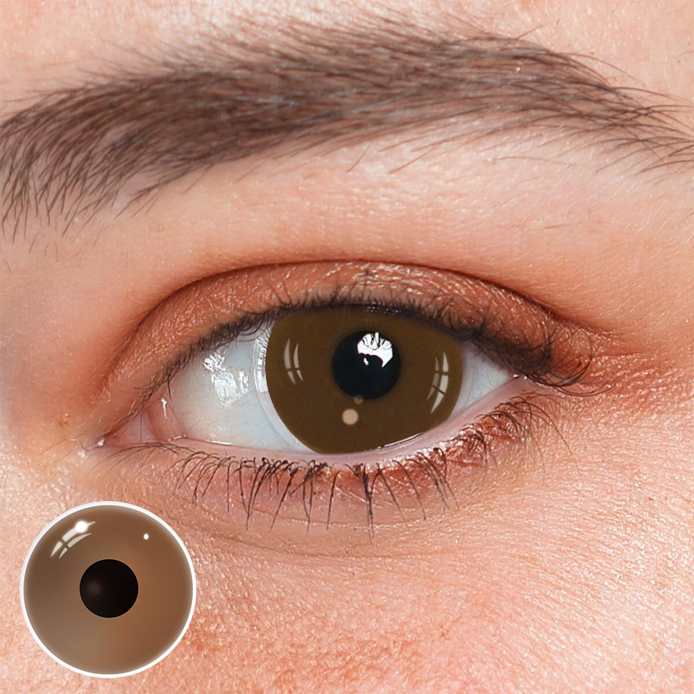 Lightbringer Brown Prosthetic Lenses