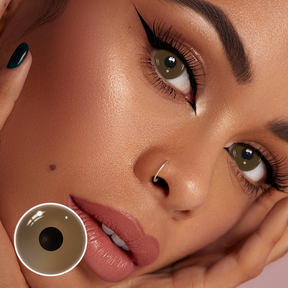 Lightbringer Deep Brown Prosthetic Lenses