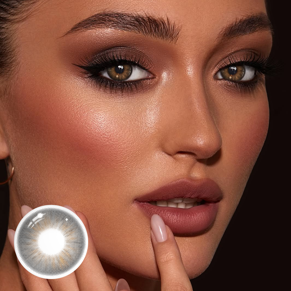 Cassia Black Colored Contact Lenses