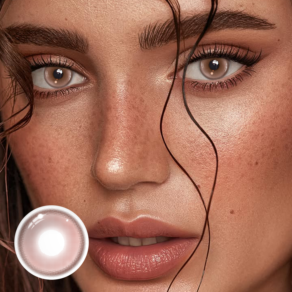 Shae Brown Colored Contact Lenses