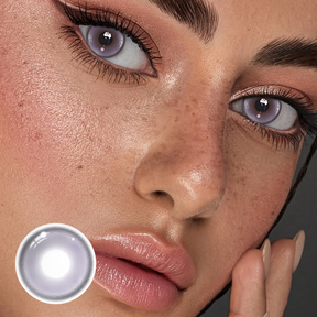 Shae Purple Colored Contact Lenses