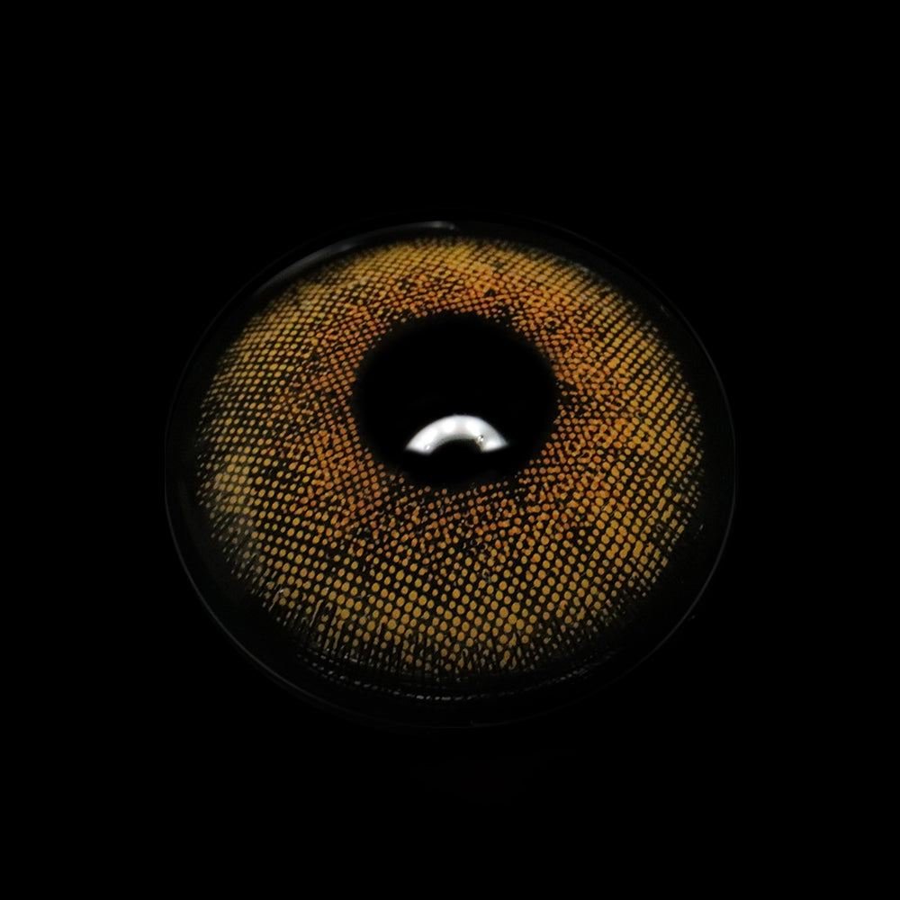 Marble Hazel Brown Colored Contact Lenses