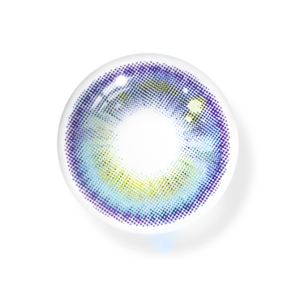 Yari Blue Prescription Colored Contact Lenses
