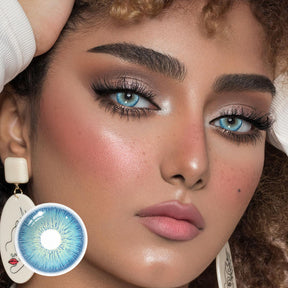 Eris Blue Colored Contact Lenses