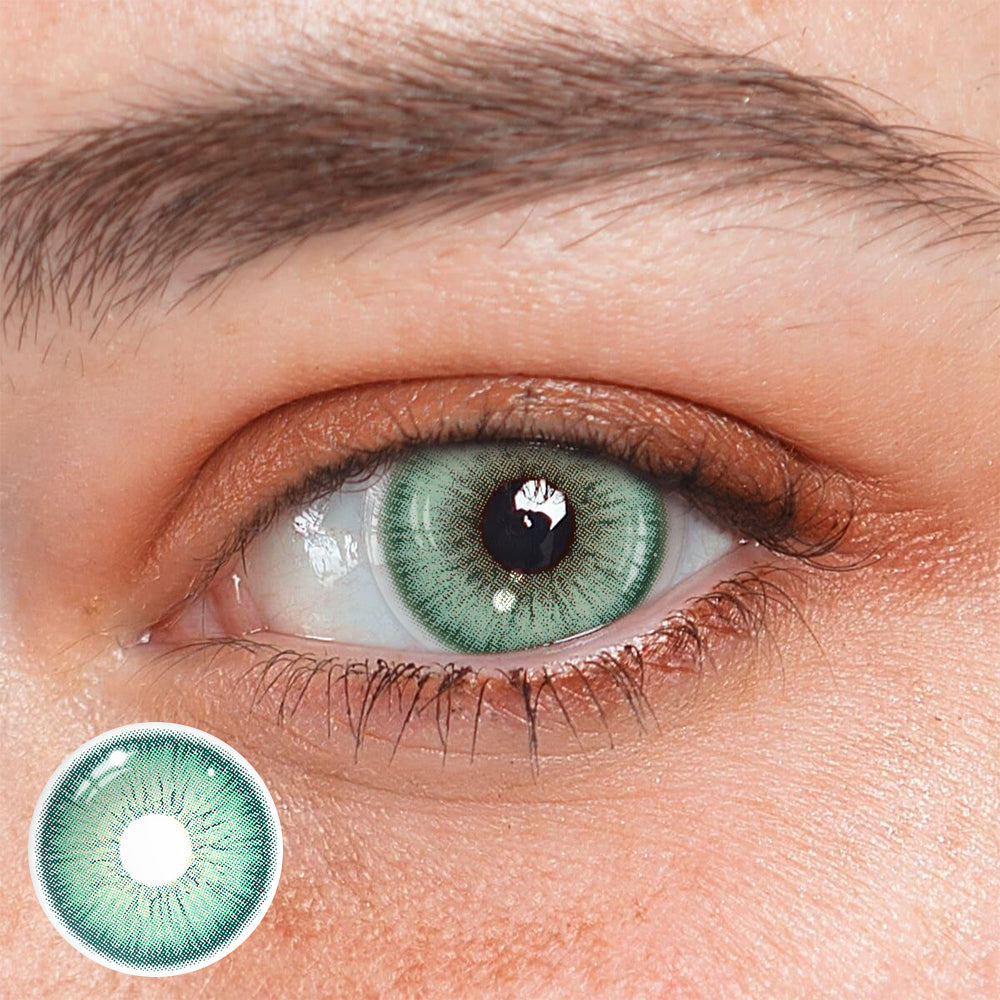 Eris Green Colored Contact Lenses