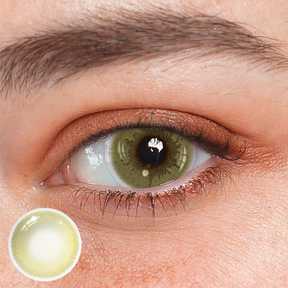Elite Sandy Gray Prescription Colored Contact Lenses