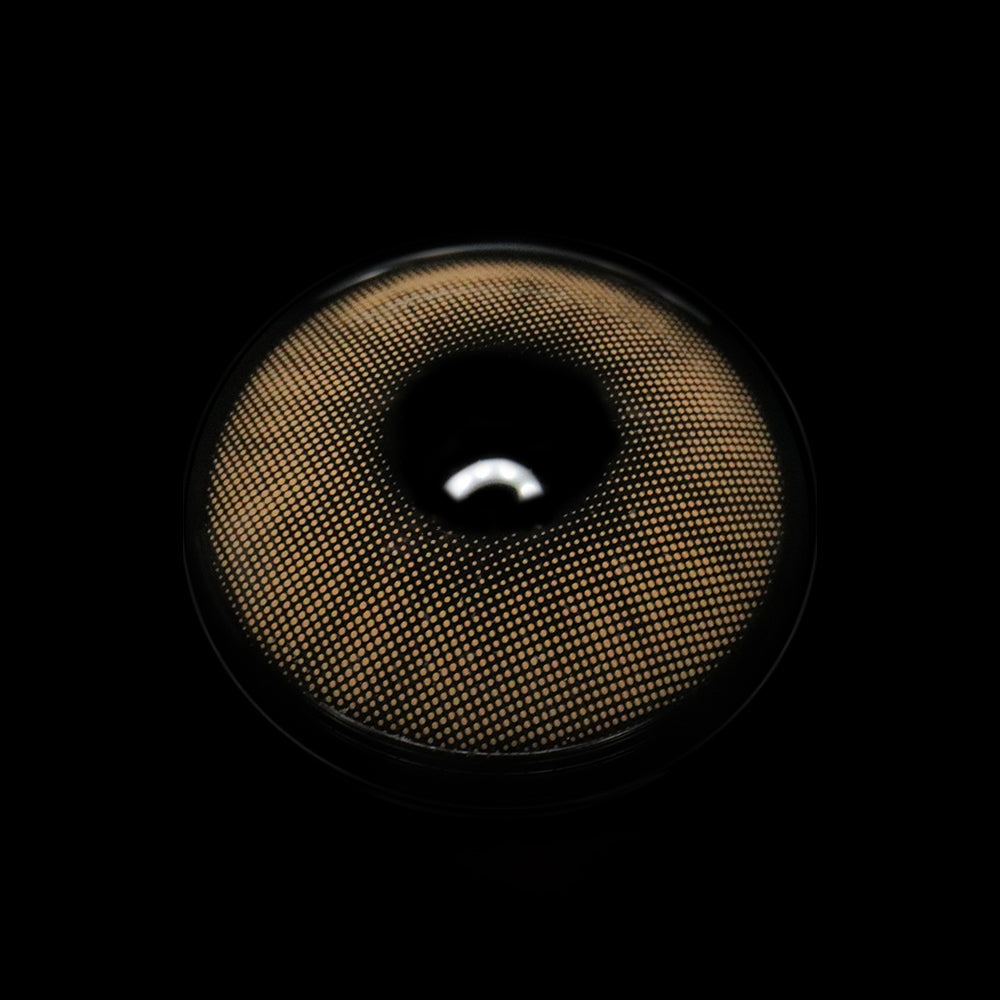 Hidrocor Ocre Brown Prescription Colored Contact Lenses
