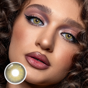 Coral Sandy Brown Colored Contact Lenses