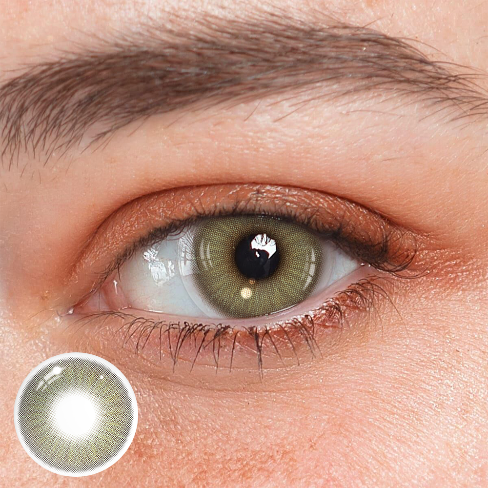 Beatriz Green Colored Contact Lenses