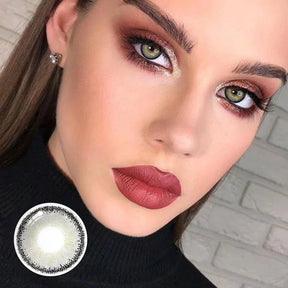 Premium Candy Gray Prescription Colored Contact Lenses