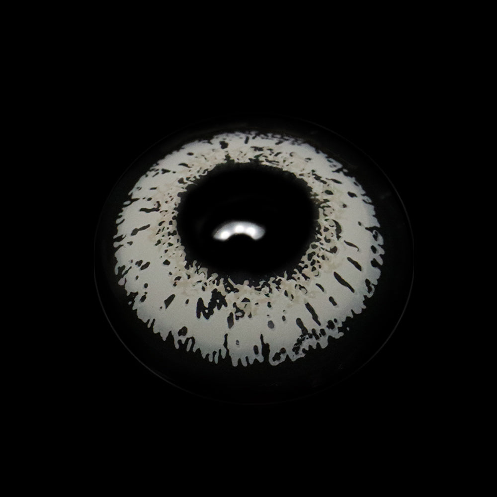 Cosplay Queen Light Gray Colored Contact Lenses