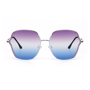 Aurea Oversized Purple Sunglasses