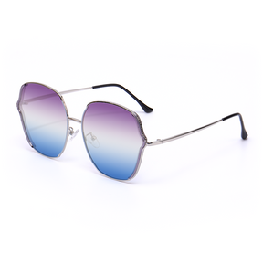 Aurea Oversized Purple Sunglasses