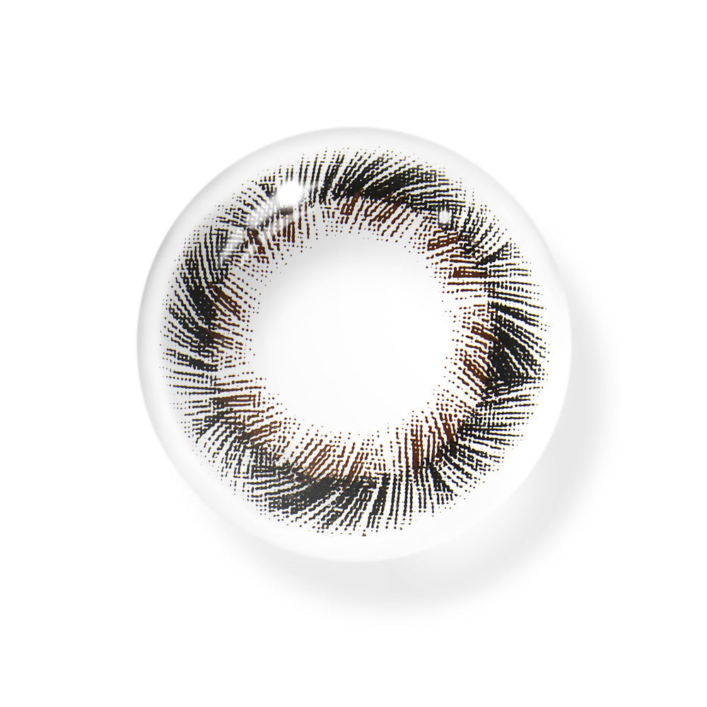 Cosplay Lemon Grass Black Prescription Colored Contact Lenses