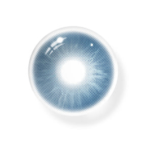 Love Story Oxytocin Blue Prescription Colored Contact Lenses