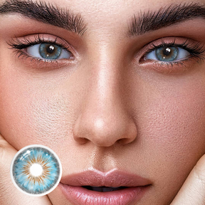 Cyrene Dark Blue Colored Contact Lenses