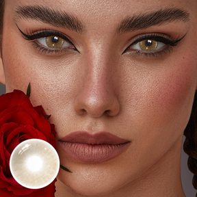 Matte Hazel Colored Contact Lenses