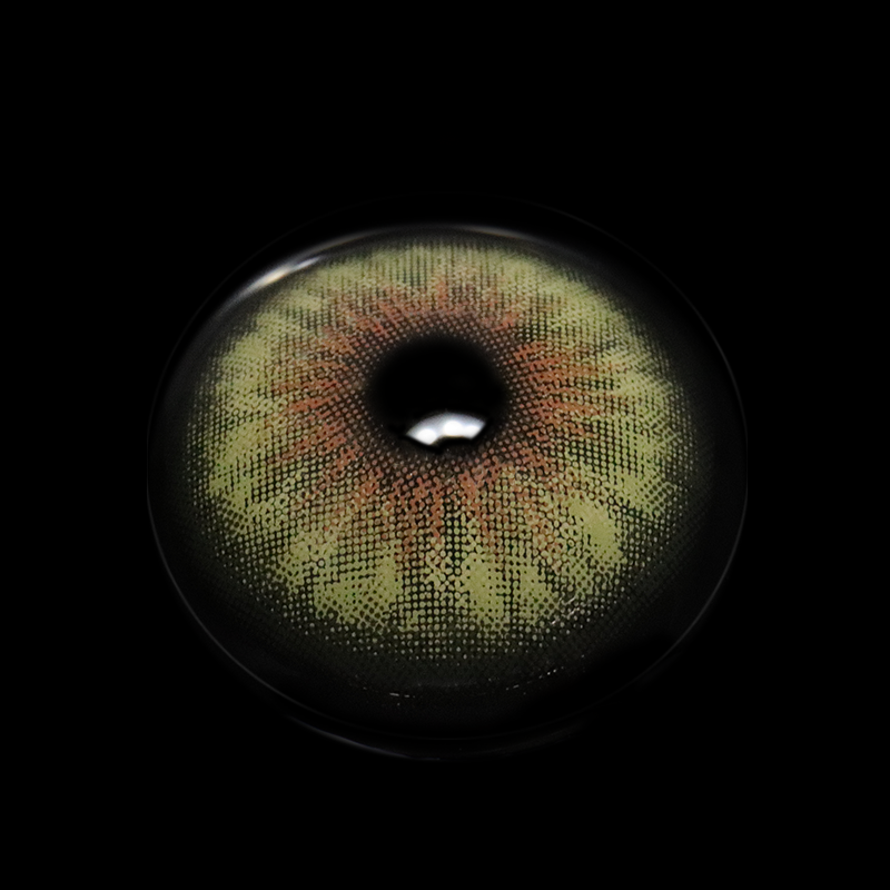 Cyrene Dark Green Colored Contact Lenses