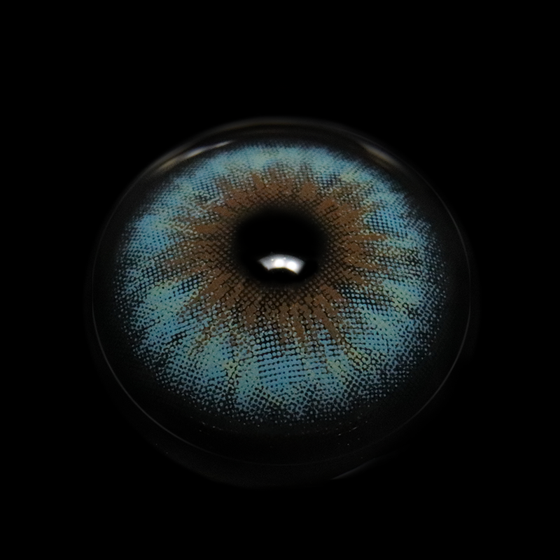 Cyrene Dark Blue Colored Contact Lenses