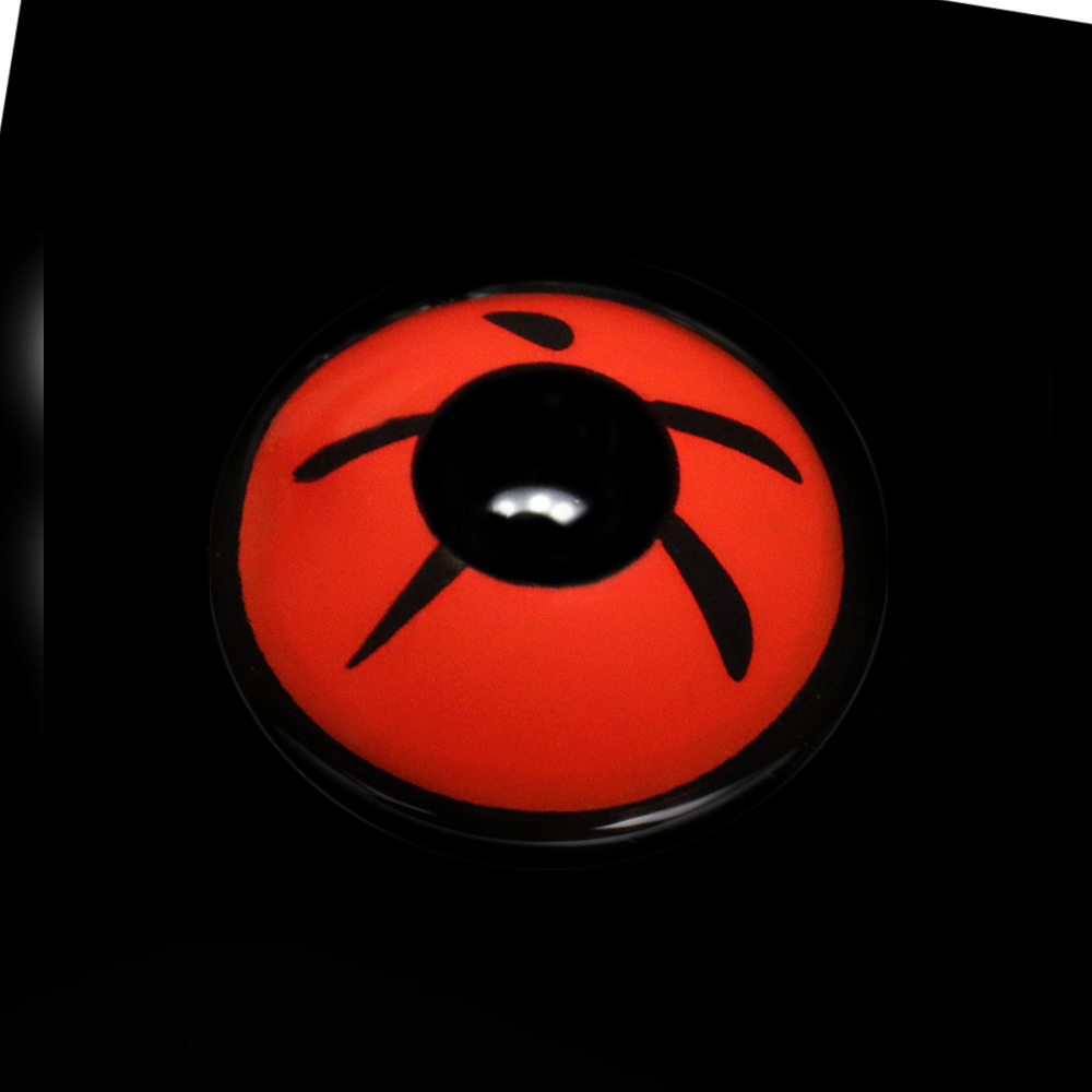 Cosplay NARUTO Madara Red Colored Contact Lenses