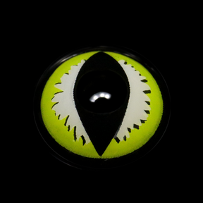 Cosplay Wild Cat Eye Green Colored Contact Lenses