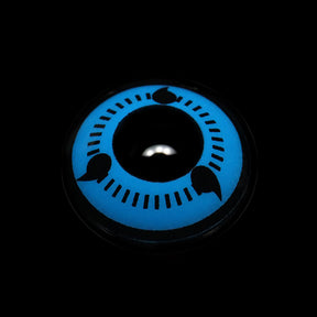 Cosplay NARUTO Sharingan Blue Colored Contact Lenses