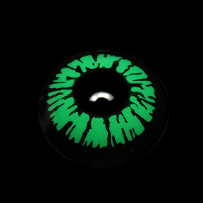 Cosplay Cyberpunk Green Colored Contact Lenses