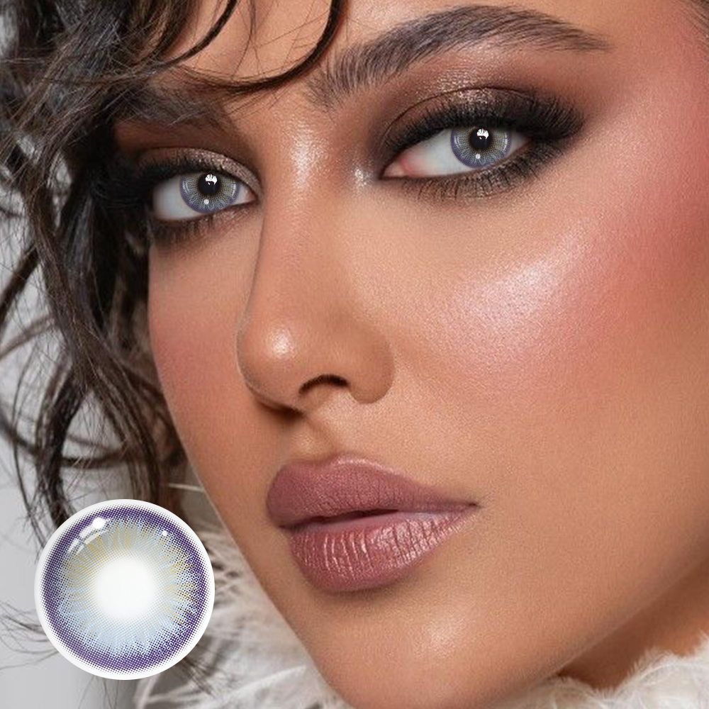 Melania Blue Colored Contact Lenses