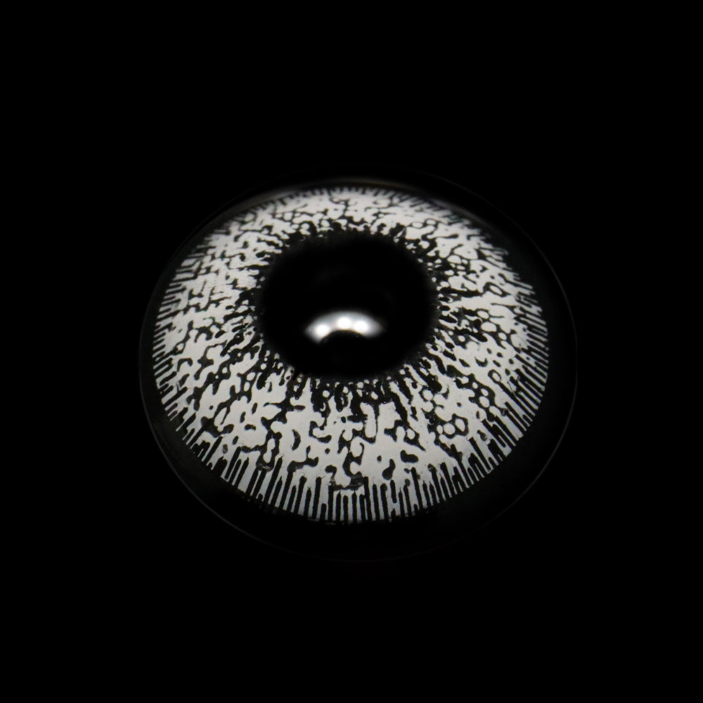 Cosplay Succubus Gray Colored Contact Lenses