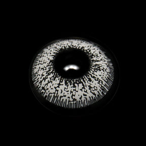 Cosplay Succubus Gray Colored Contact Lenses