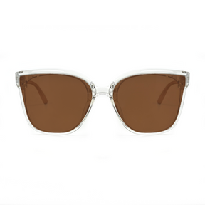 Camilla Oversized Silver Sunglasses