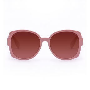 Seraphina Oversized Pink Sunglasses