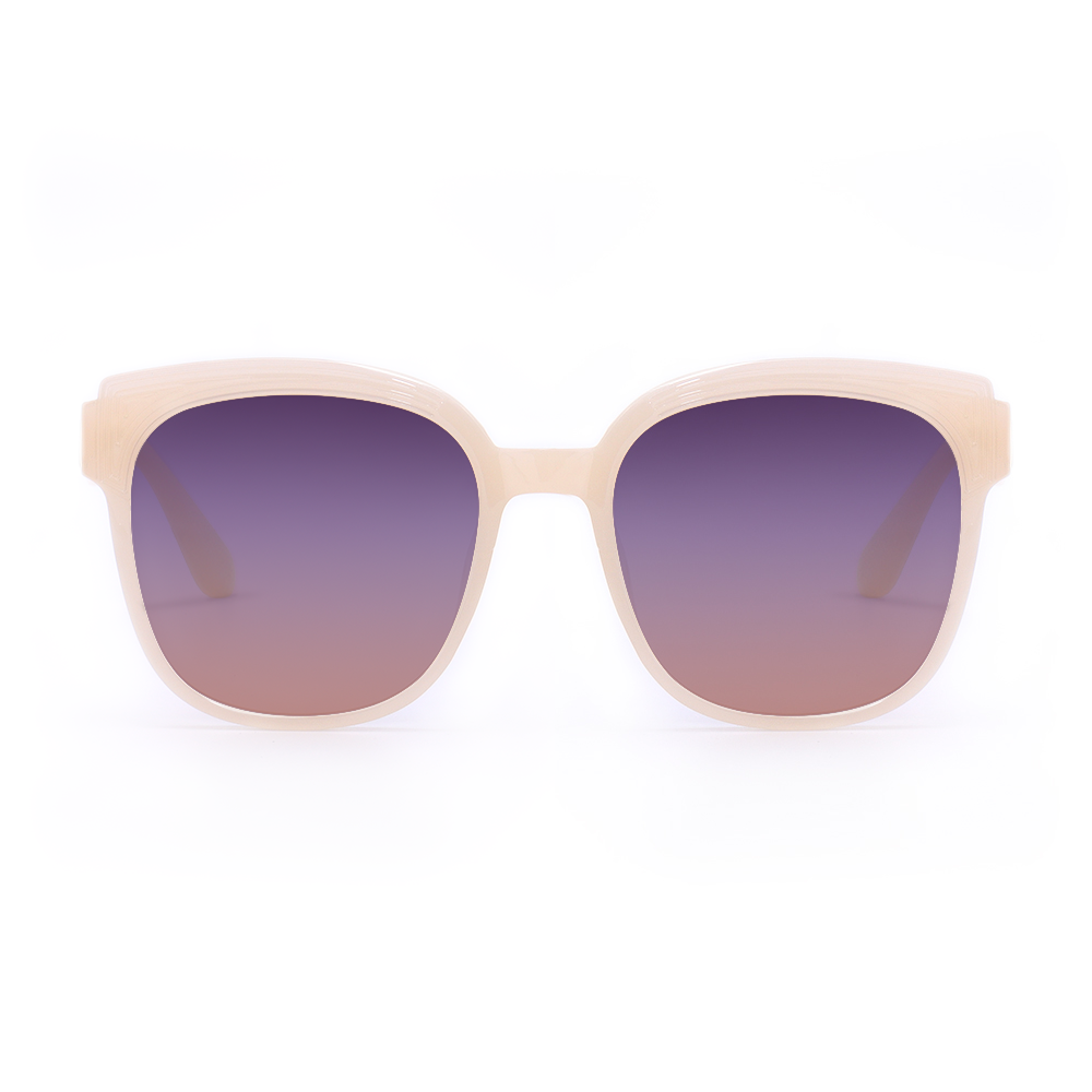 Rosario Retro Squared Pink Sunglasses