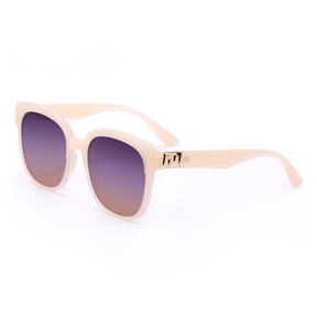 Rosario Retro Squared Pink Sunglasses