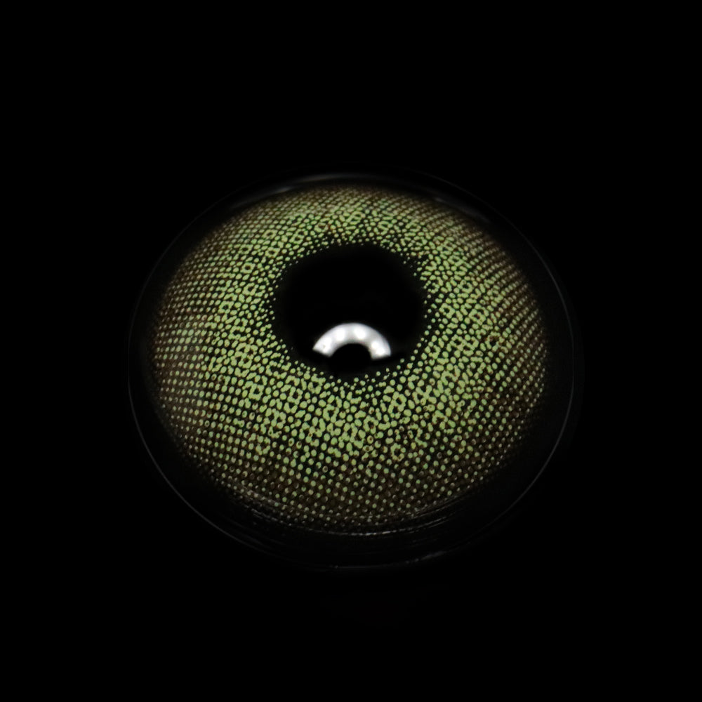 Wildcat Green Prescription Colored Contact Lenses