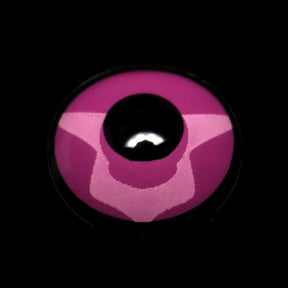 Cosplay Pink Love Dark Pink Colored Contact Lenses